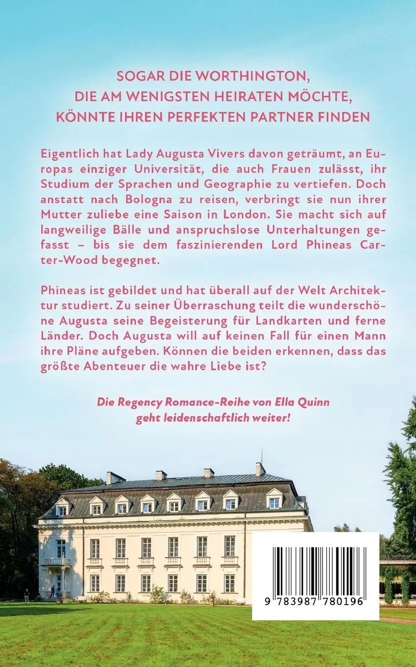 Rückseite: 9783987780196 | Der Lord, der mein Herz gewann | Ella Quinn | Taschenbuch | Paperback