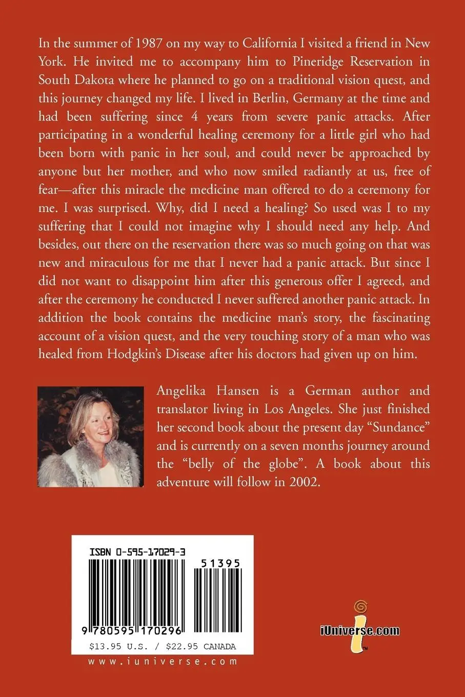 Rückseite: 9780595170296 | Encounter with the Shaman | The True Story of a Miraculous Healing
