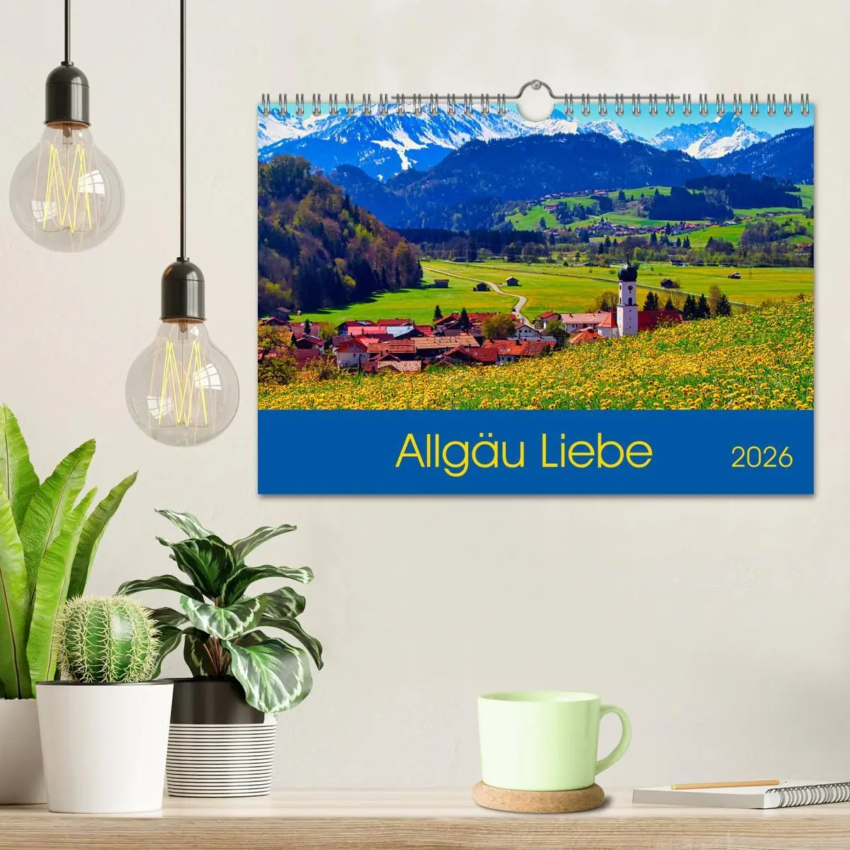 Bild: 9783457640296 | Allgäu Liebe (Wandkalender 2026 DIN A4 quer), CALVENDO Monatskalender
