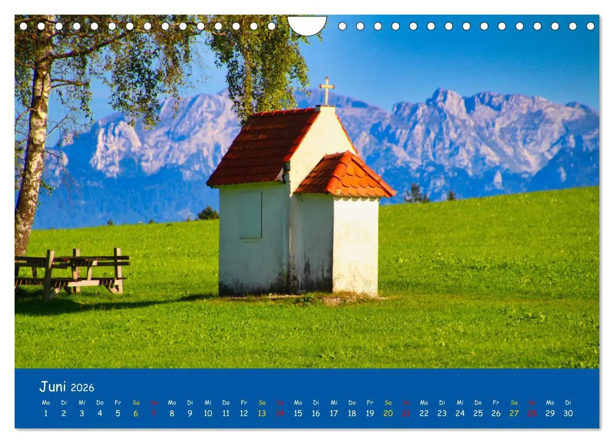 Bild: 9783457640296 | Allgäu Liebe (Wandkalender 2026 DIN A4 quer), CALVENDO Monatskalender