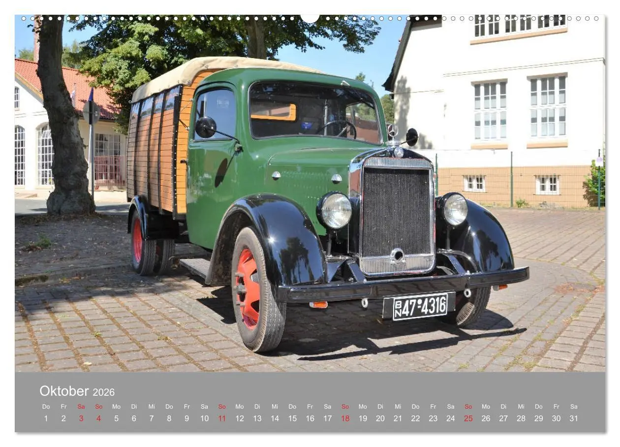 Bild: 9783457710296 | Oldtimer - L K W (hochwertiger Premium Wandkalender 2026 DIN A2...