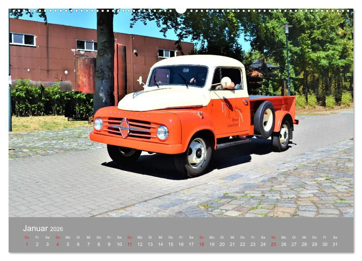 Bild: 9783457710296 | Oldtimer - L K W (hochwertiger Premium Wandkalender 2026 DIN A2...