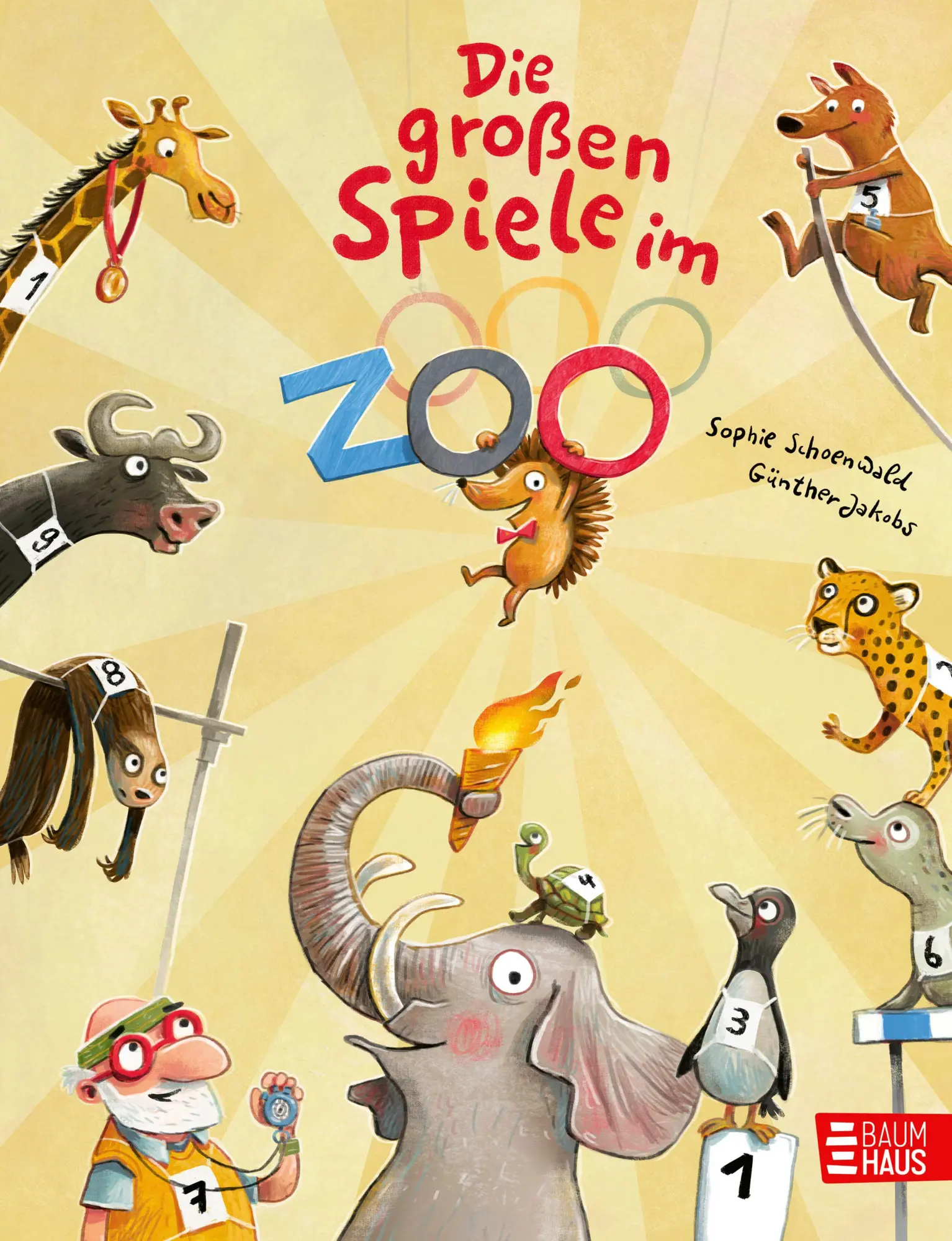 Cover: 9783833910296 | Die großen Spiele im Zoo | Sophie Schoenwald | Buch | Zoo-Reihe | 2025
