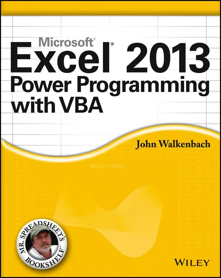 Cover: 9781118490396 | Excel 2013 Power Programming with VBA | Walkenbach | Taschenbuch