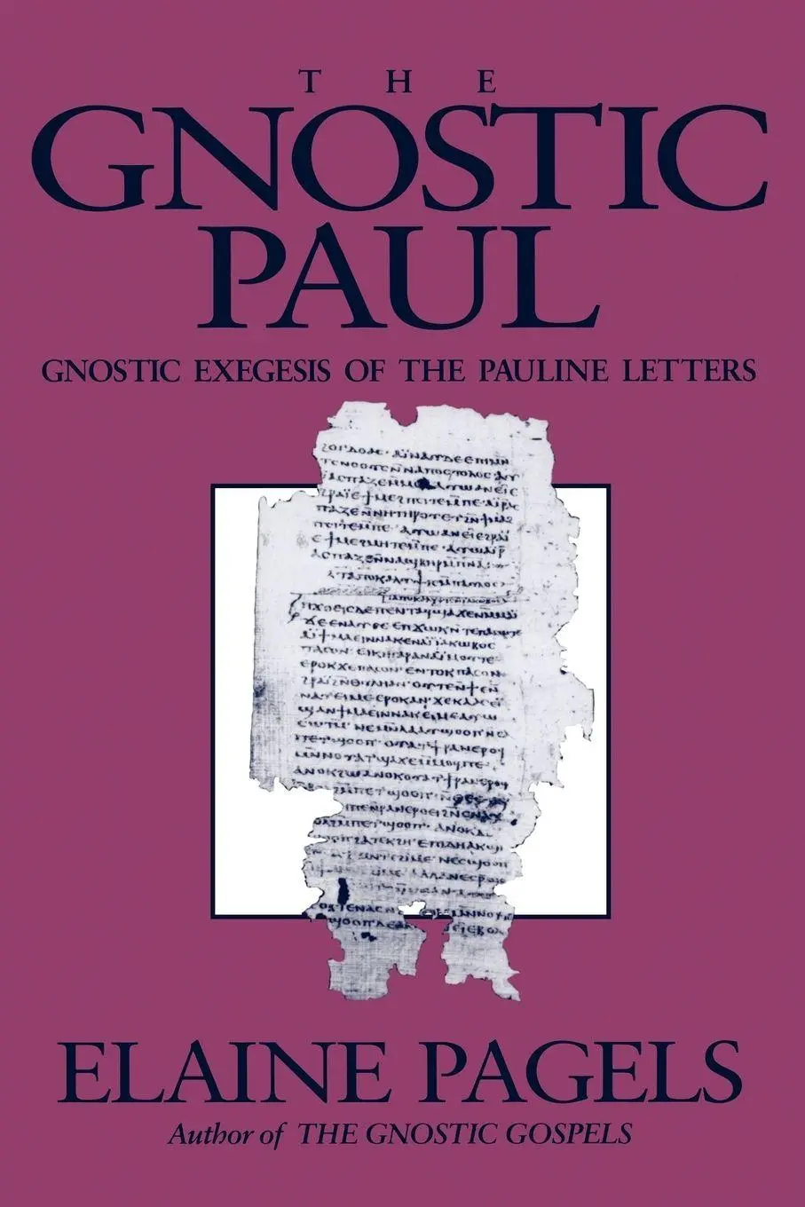 Cover: 9781563380396 | Gnostic Paul | Gnostic Exegesis of the Pauline Letters | Elaine Pagels
