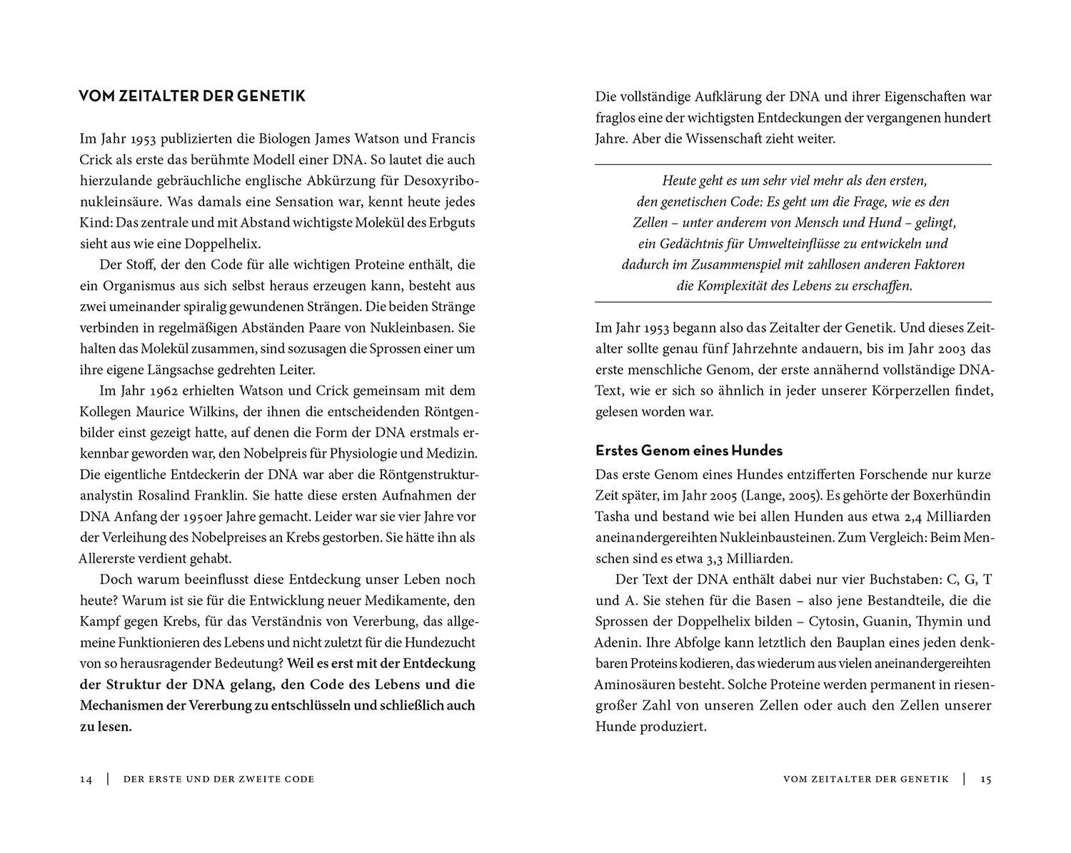Bild: 9783440180396 | Die Epigenetik des Hundes | Peter Spork | Buch | 152 S. | Deutsch