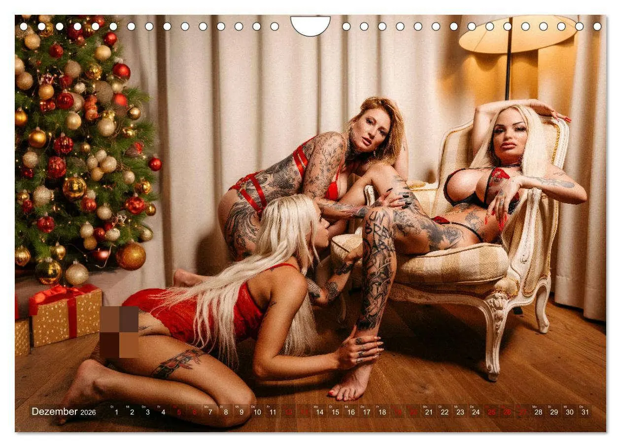Bild: 9783457320396 | Tattoo Girls - Jane Davi, Red.Natified, Shorty BIG (Wandkalender...