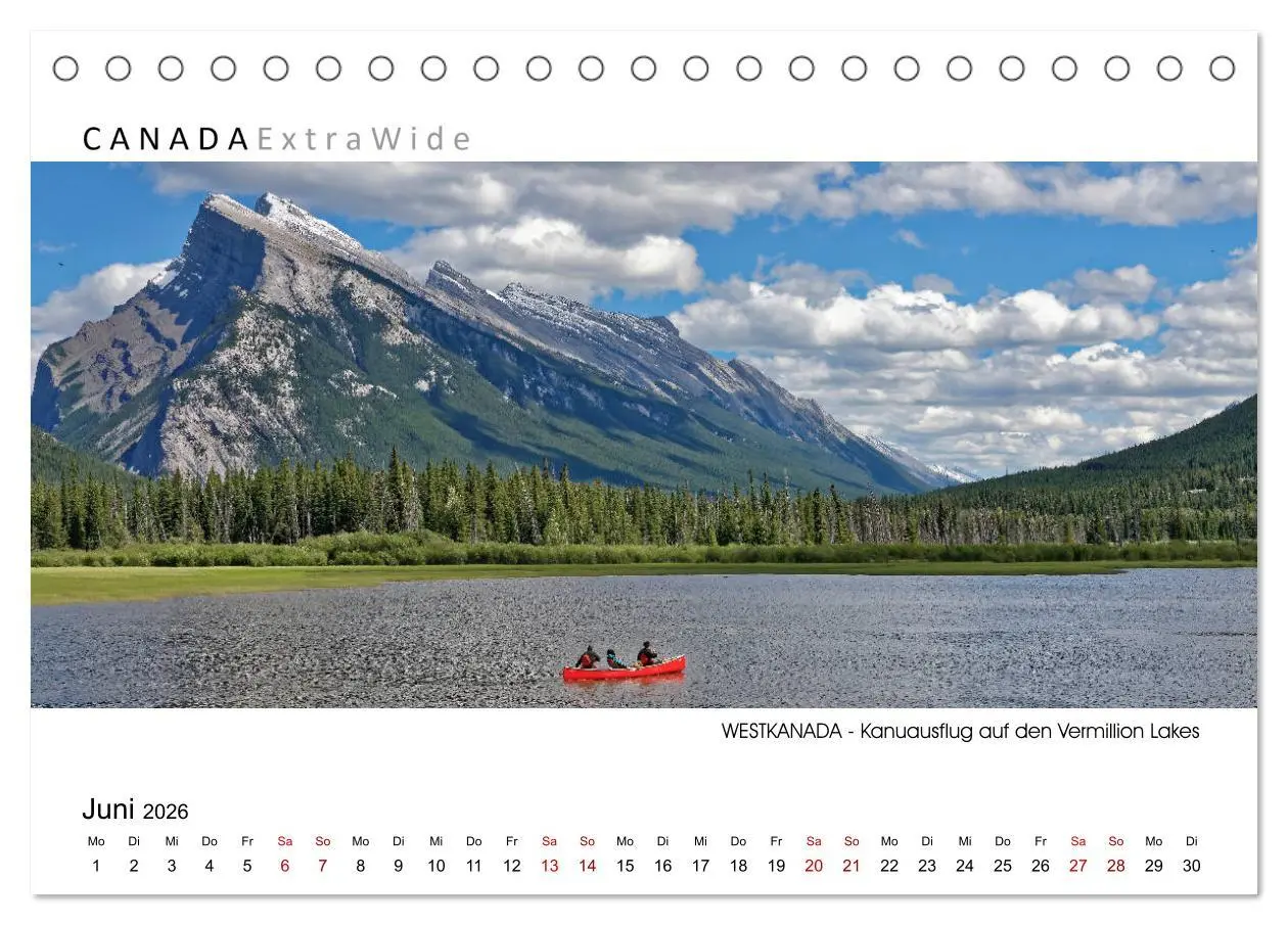 Bild: 9783457700396 | Impressionen aus Westkanada (Tischkalender 2026 DIN A5 quer),...