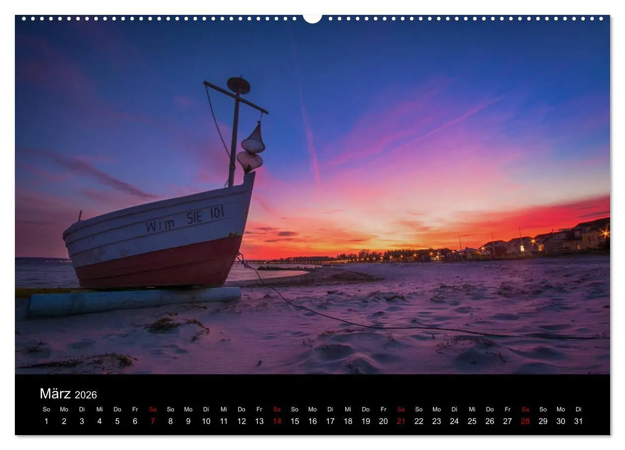 Bild: 9783457870396 | Ostholsteins Ostseeküste (Wandkalender 2026 DIN A2 quer), CALVENDO...