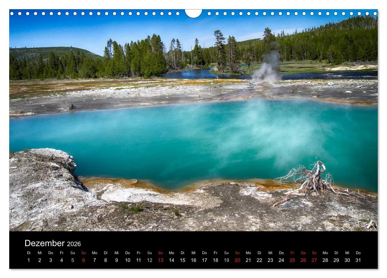 Bild: 9783516100396 | Traumziele in den USA. Der Yellowstone National Park (Wandkalender...