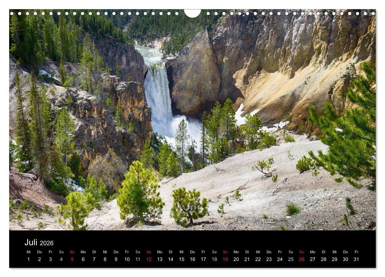 Bild: 9783516100396 | Traumziele in den USA. Der Yellowstone National Park (Wandkalender...