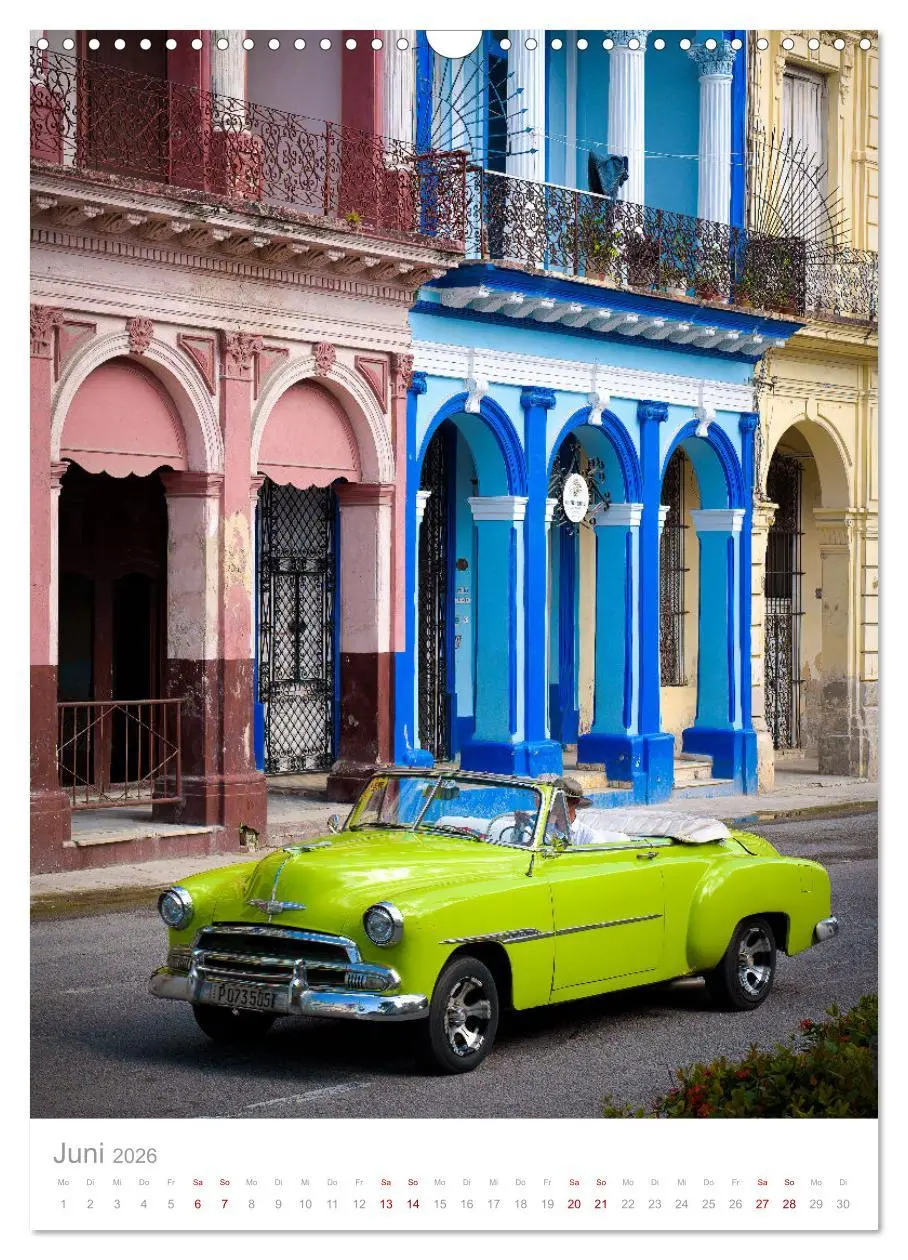 Bild: 9783516340396 | Old Cars of Cuba (Wandkalender 2026 DIN A3 hoch), CALVENDO...