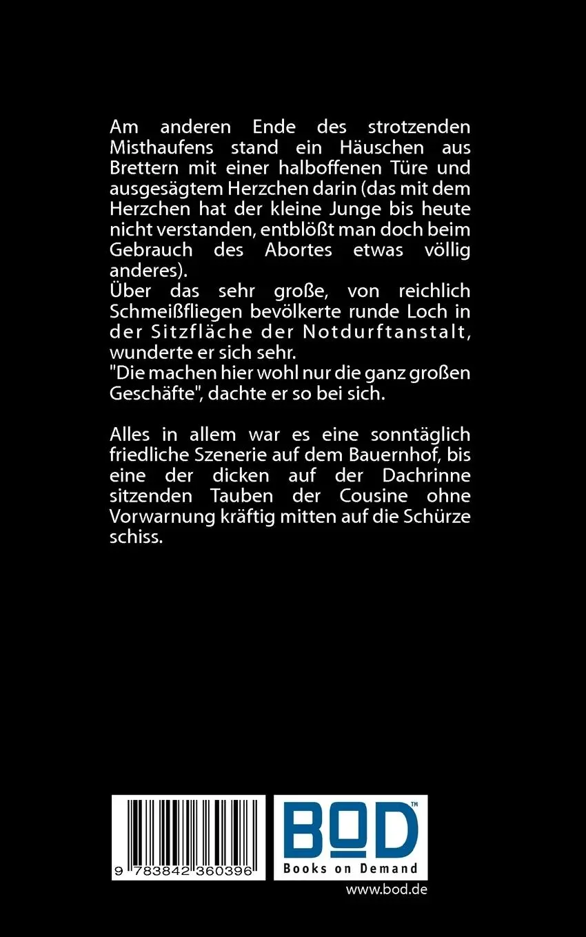 Rückseite: 9783842360396 | Die Dreiecksbadehose | Kurzgeschichten | H. Peter Englert | Buch
