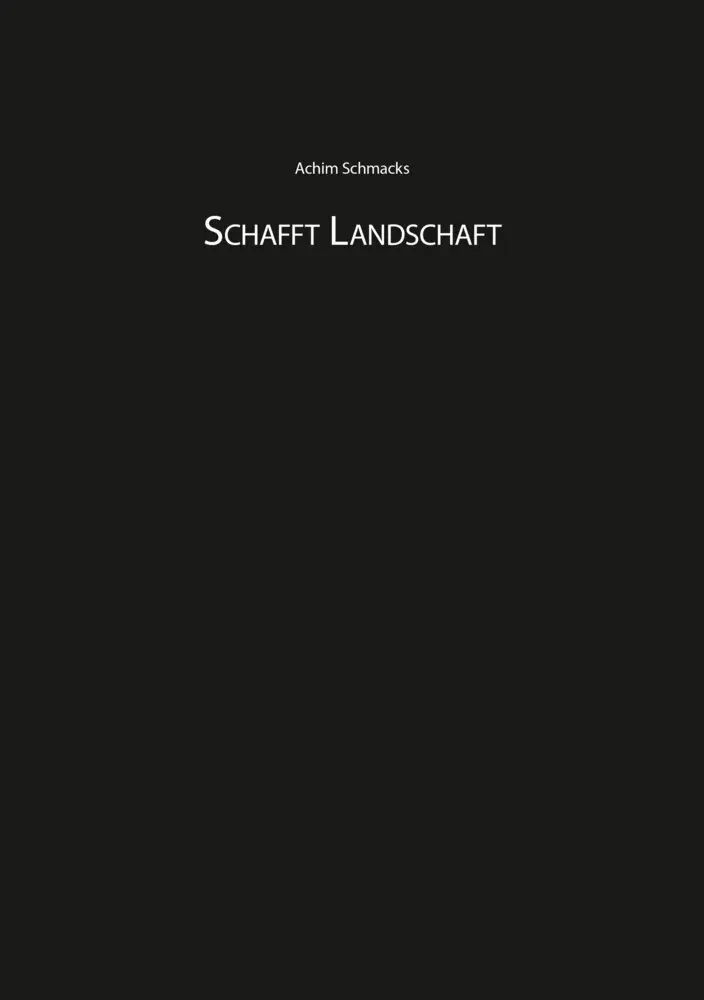 Schafft Landschaft
