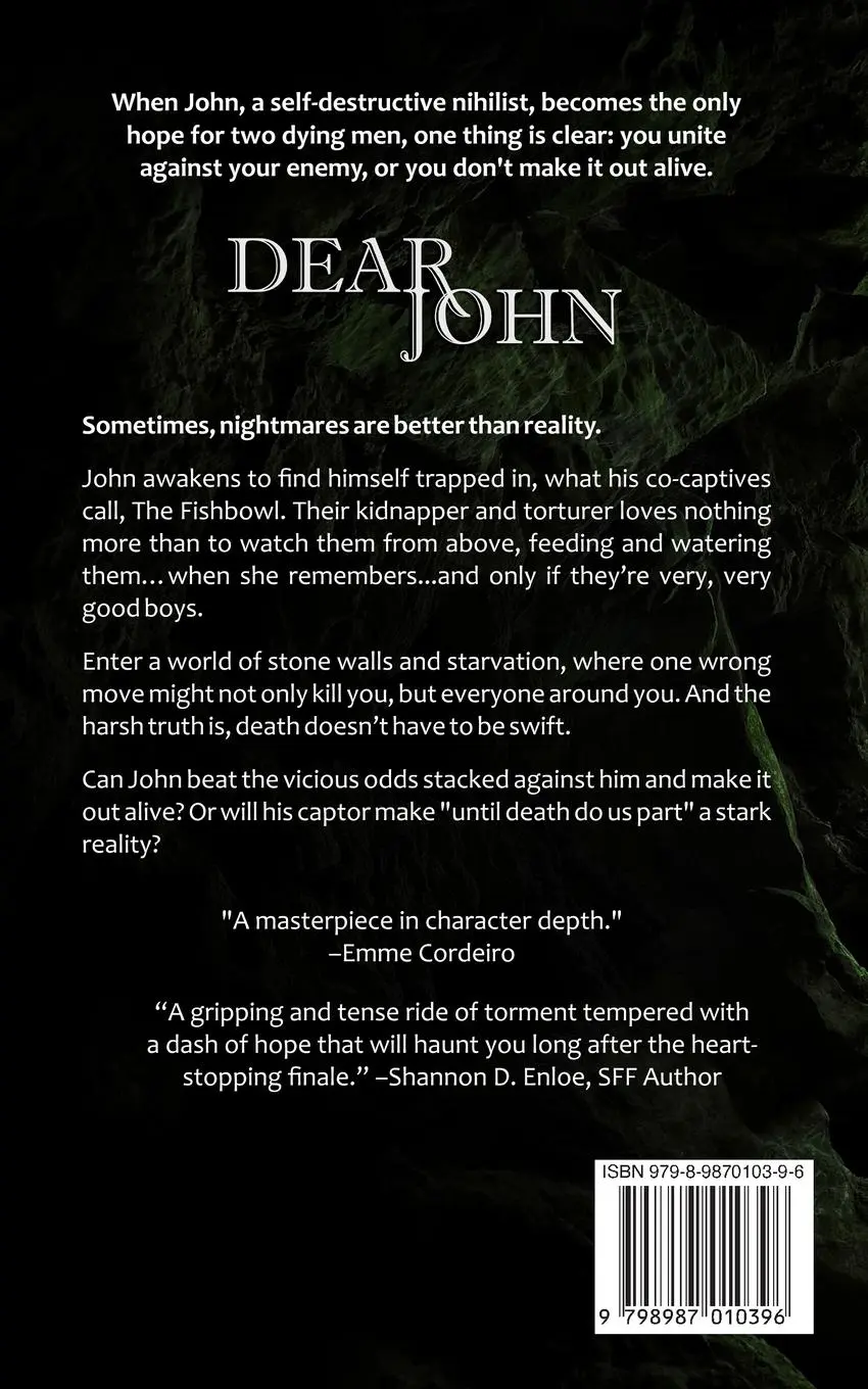 Rückseite: 9798987010396 | Dear John | Nicholas Ferrante | Taschenbuch | Englisch | 2024