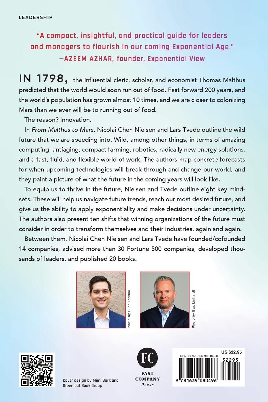 Rückseite: 9781639080496 | From Malthus to Mars | Nicolai Chen Nielsen (u. a.) | Taschenbuch