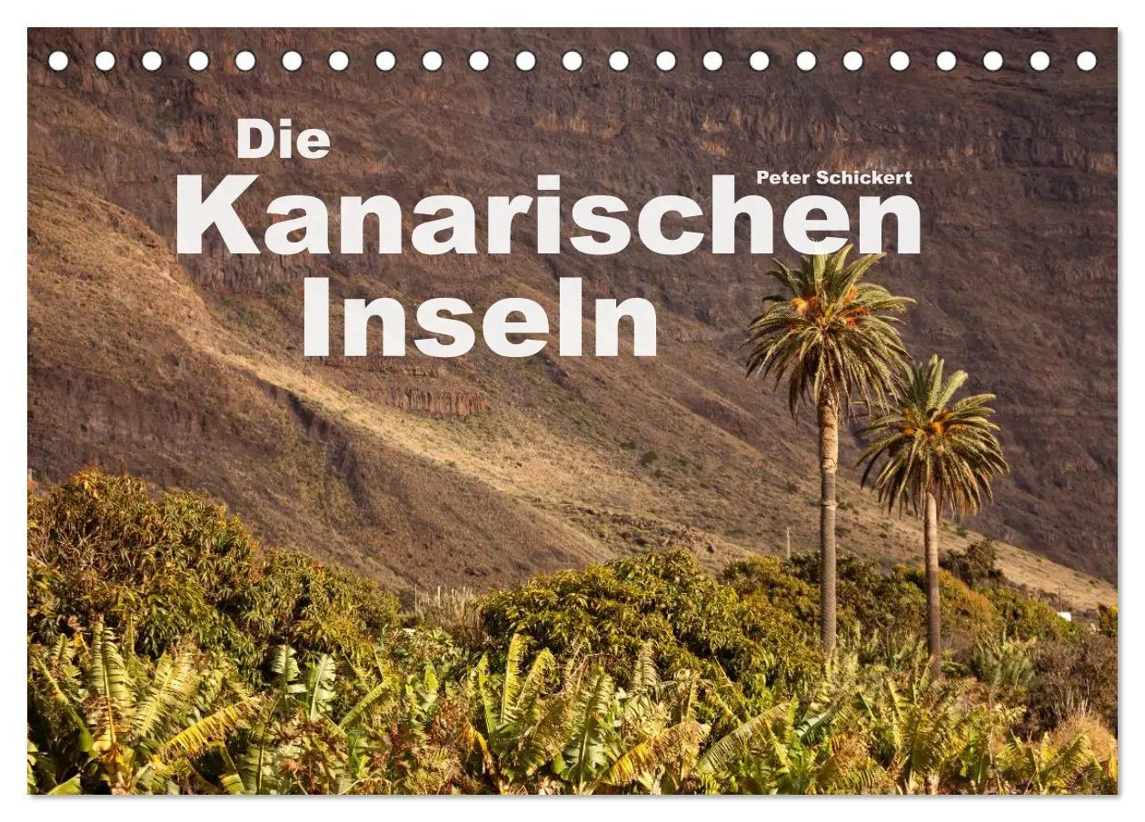 Cover: 9783457860496 | Die Kanarischen Inseln (Tischkalender 2026 DIN A5 quer), CALVENDO...