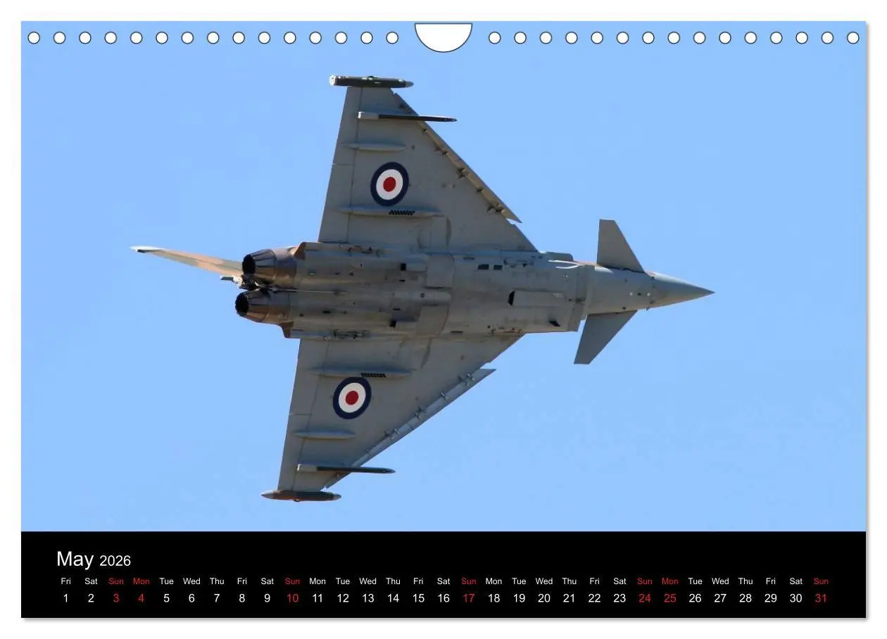 Bild: 9783516570496 | The Mighty Eurofighter Typhoon (Wall Calendar 2026 DIN A4...