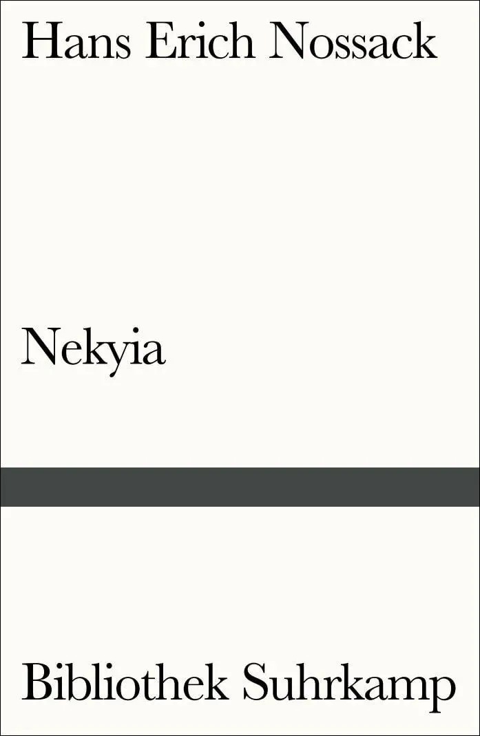 Cover: 9783518240496 | Nekyia | Bericht eines Überlebenden | Hans Erich Nossack | Taschenbuch