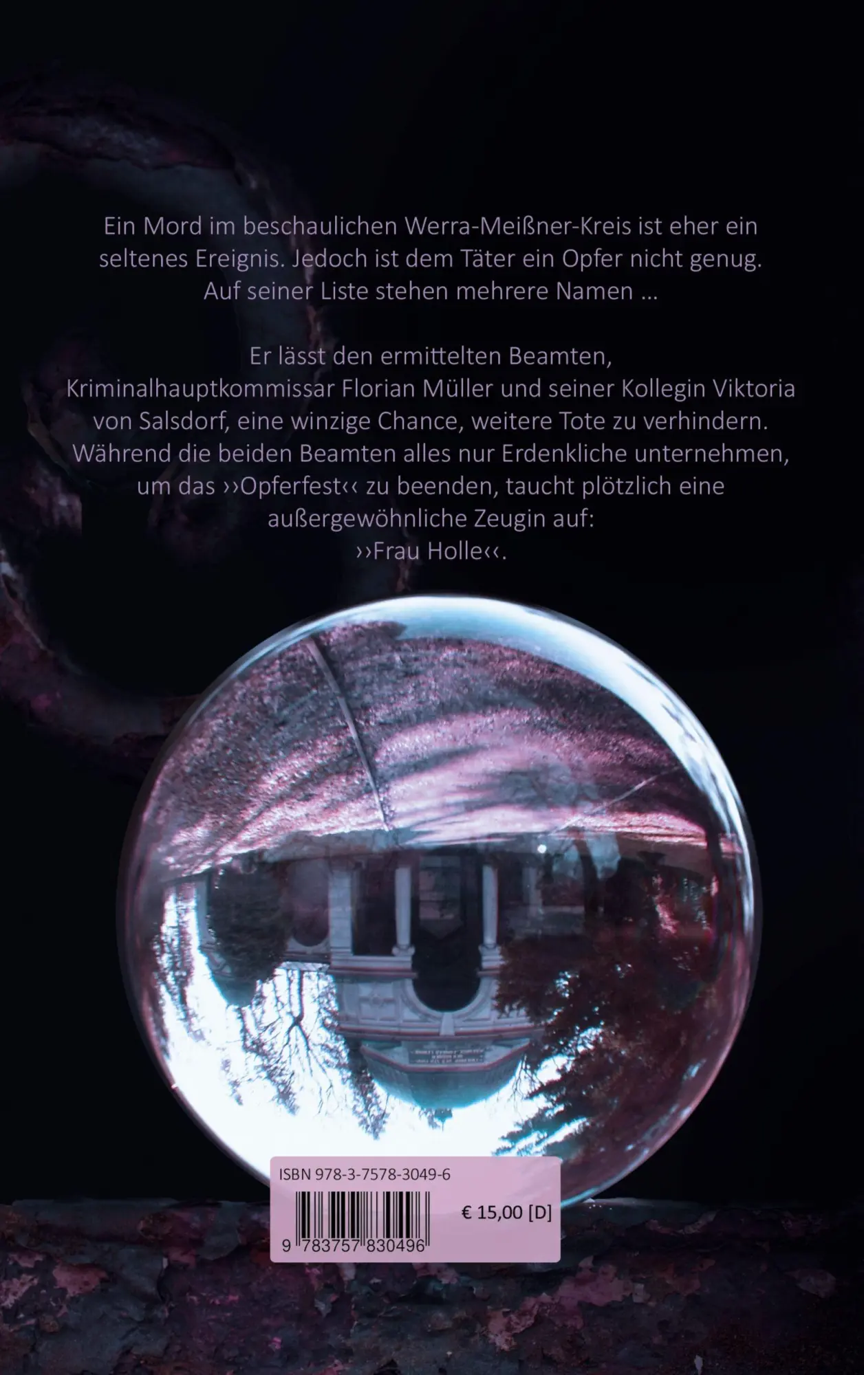 Rückseite: 9783757830496 | Opferfest im Frau-Holle-Land | Holger Bruns | Taschenbuch | 328 S.