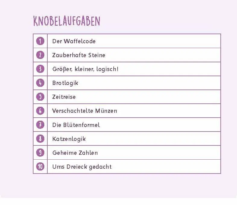 Bild: 9783834670496 | 20 interaktive Knobelaufgaben - ab Klasse 3 | Silke Kerscher-Hack