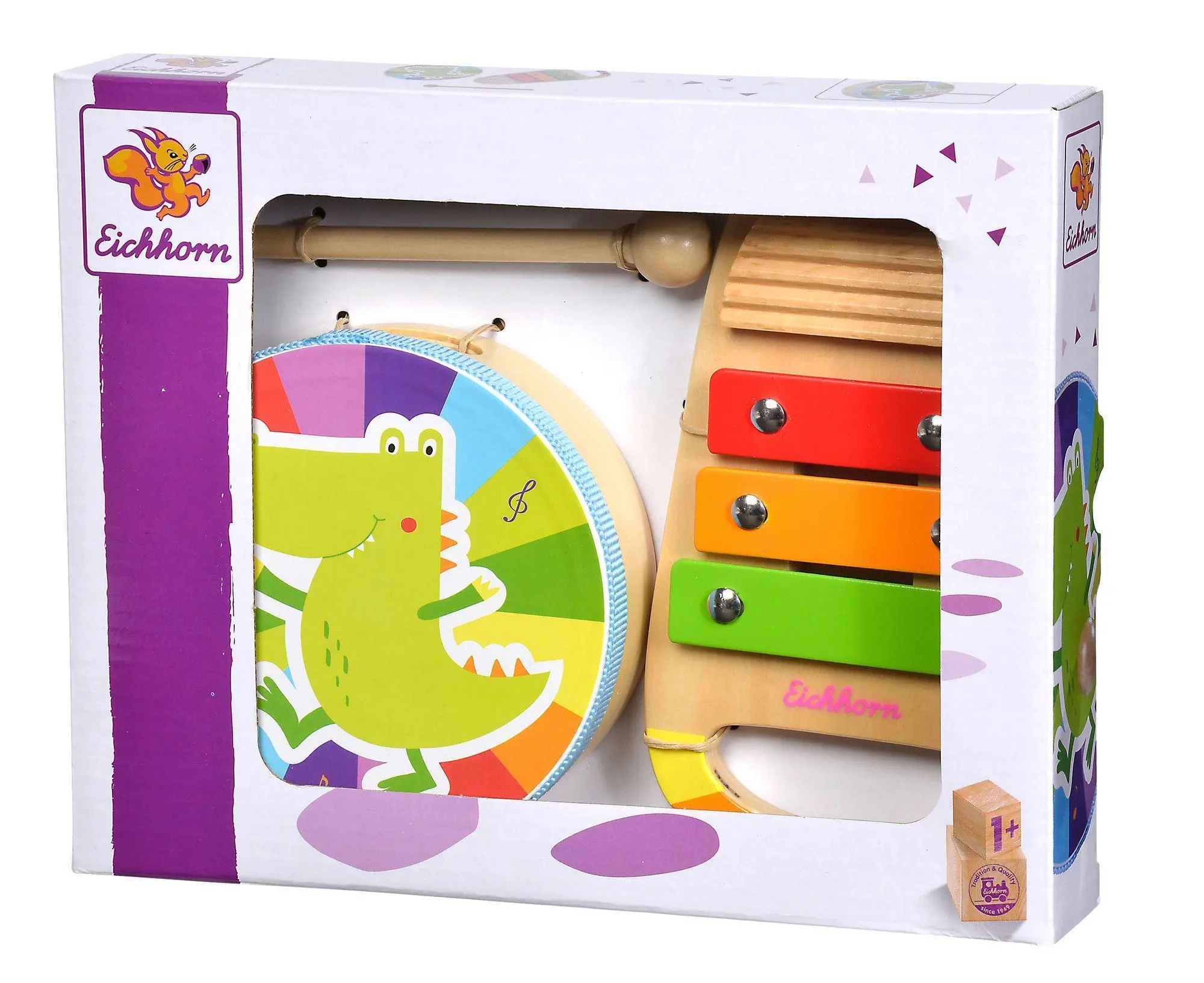 Bild: 4003046010596 | EH Musik Set Trommel und Xylo | Spiel | 100003490 | Deutsch | 2023