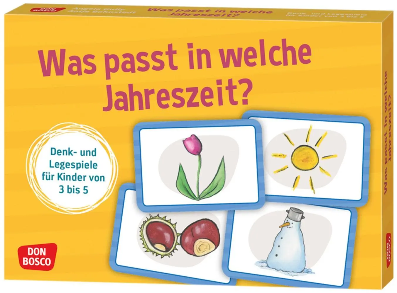Cover: 4260694920596 | Was passt in welche Jahreszeit? | Angela Gully | Box | 32 S. | Deutsch