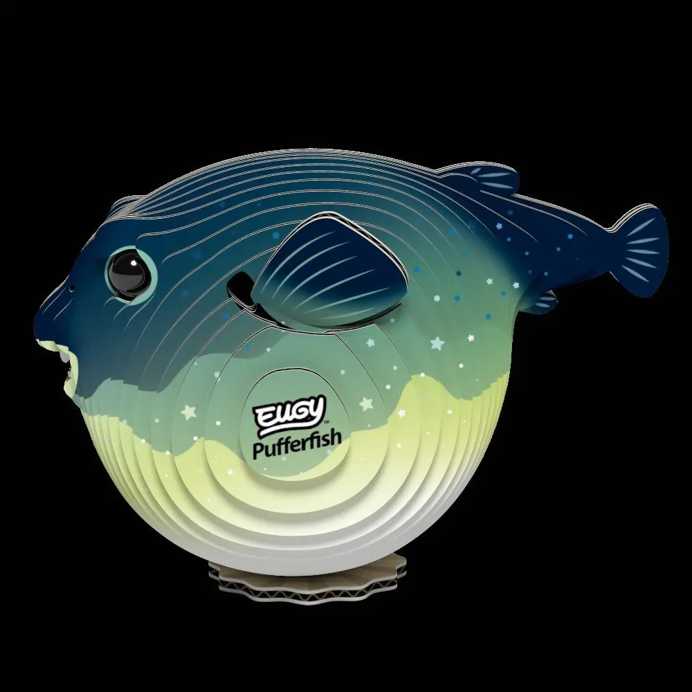 Bild: 9421036940596 | EUGY - 3D Bastelset Kugelfisch | Kit (Bastelset) | In Karton | 650138
