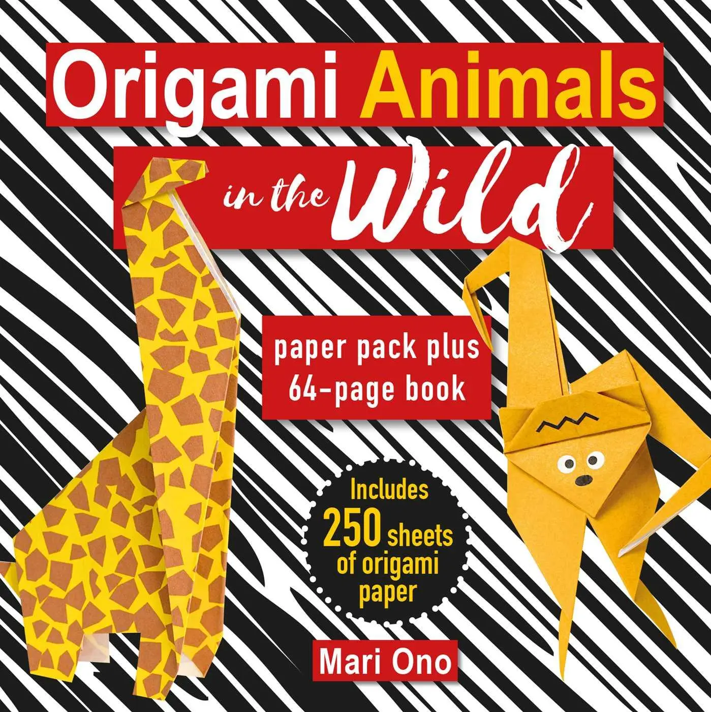 Cover: 9781800650596 | Origami Animals in the Wild: Paper Block Plus 64-Page Book | Mari Ono