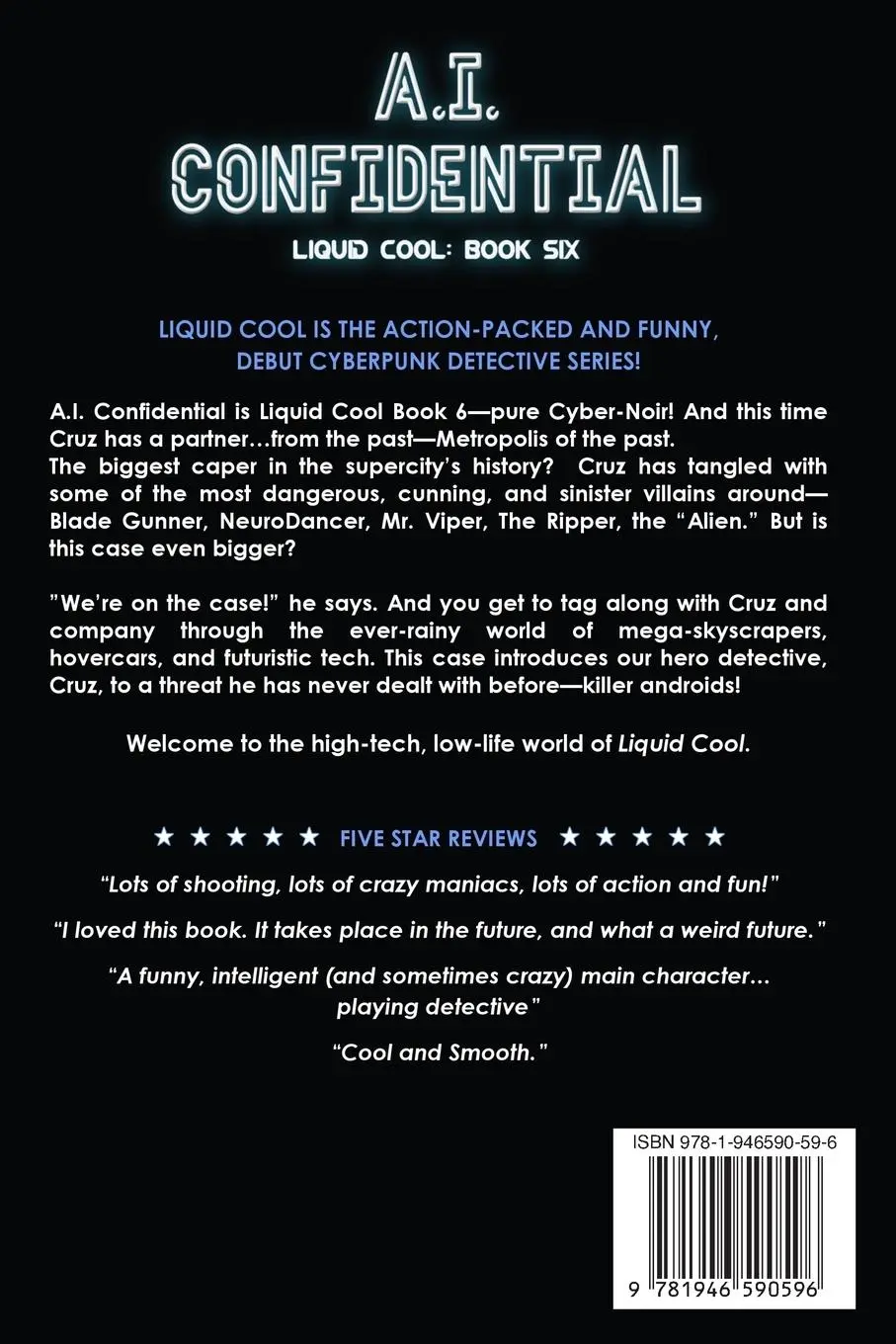 Rückseite: 9781946590596 | A.I. Confidential (Liquid Cool, Book 6) | Austin Dragon | Taschenbuch