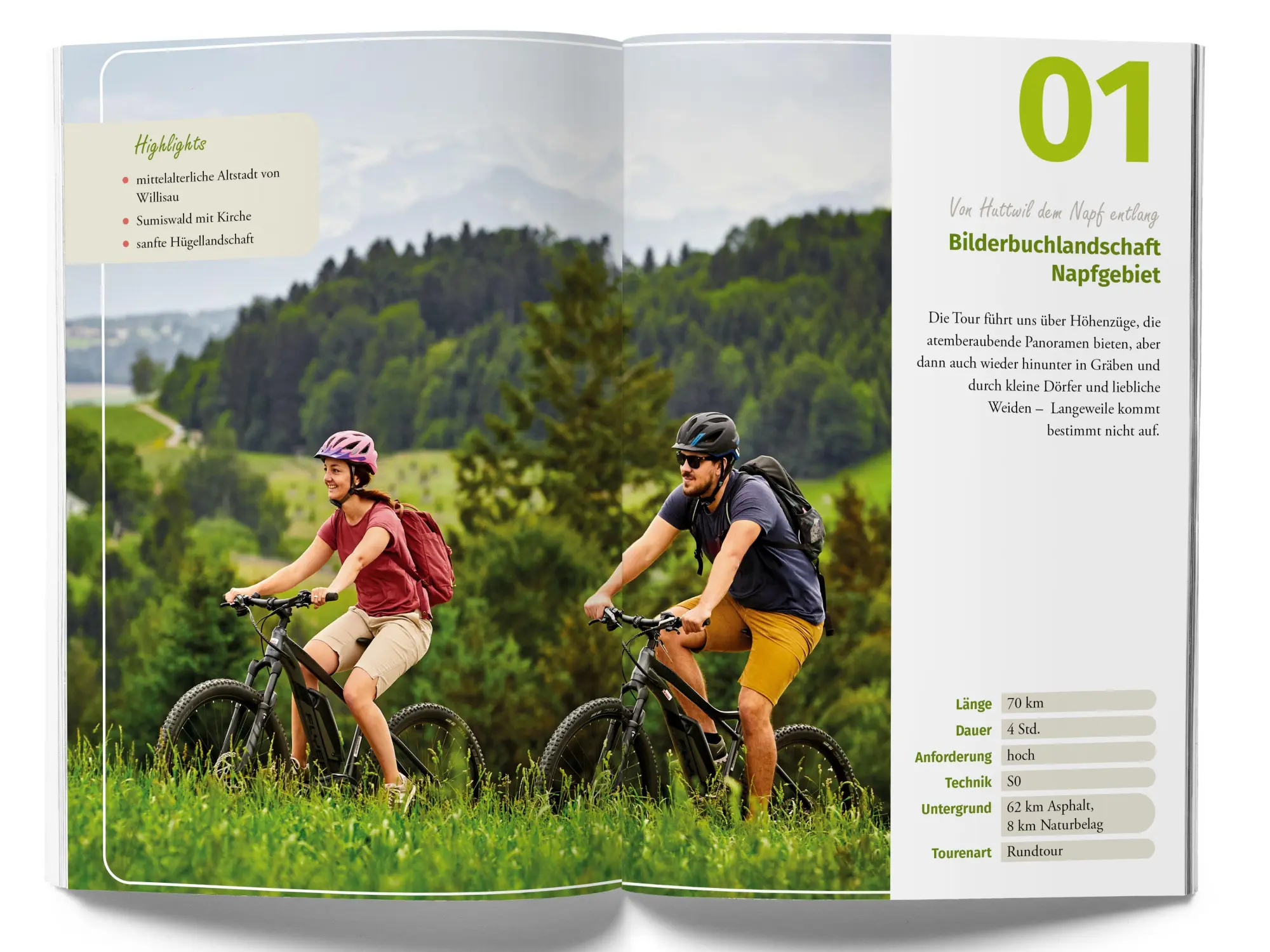 Bild: 9783259300596 | Kümmerly+Frey Raus und E-Biken Rundtouren Zentralschweiz -...