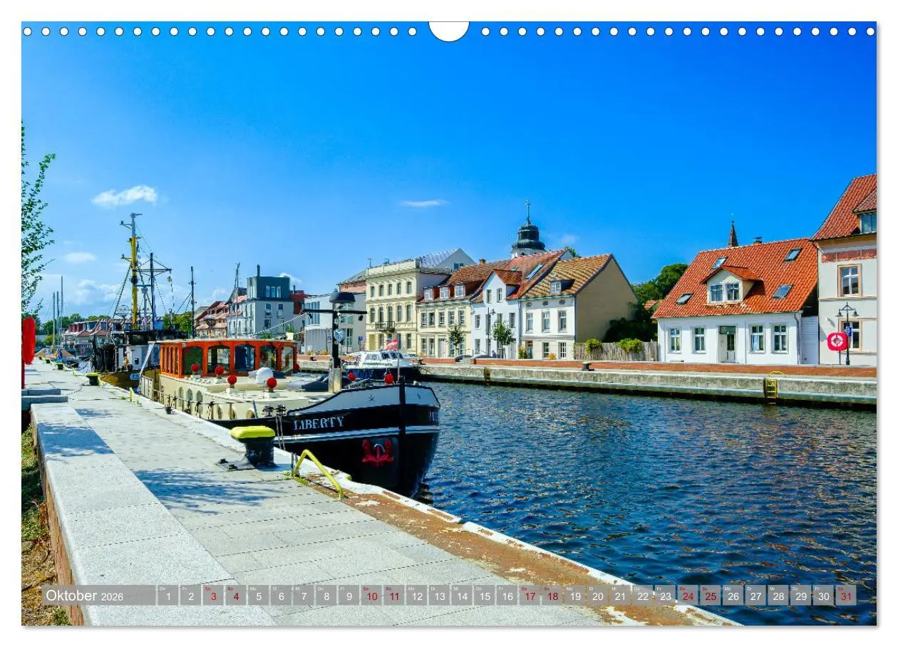 Bild: 9783457540596 | Ein Blick auf Ueckermünde (Wandkalender 2026 DIN A3 quer), CALVENDO...