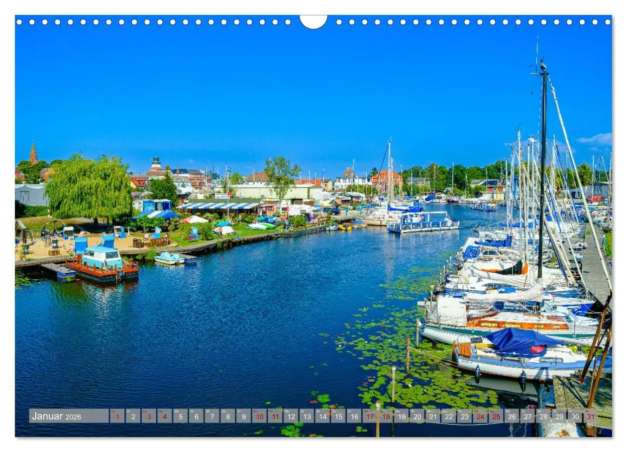 Bild: 9783457540596 | Ein Blick auf Ueckermünde (Wandkalender 2026 DIN A3 quer), CALVENDO...