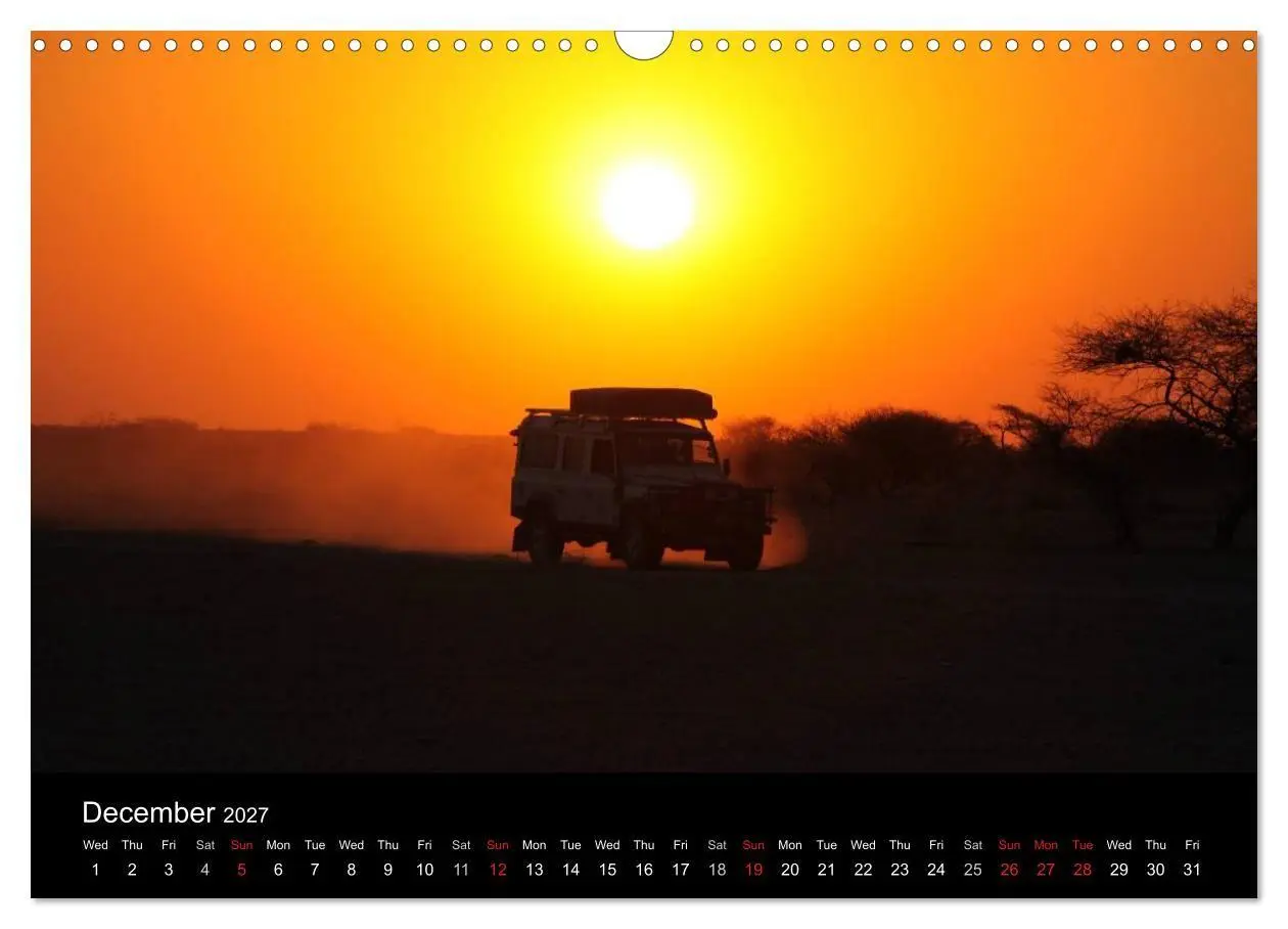 Bild: 9783594090596 | Off-road adventures in Africa (Wall Calendar 2027 DIN A3...