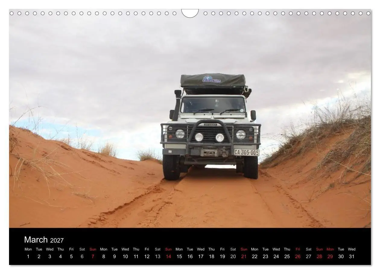 Bild: 9783594090596 | Off-road adventures in Africa (Wall Calendar 2027 DIN A3...