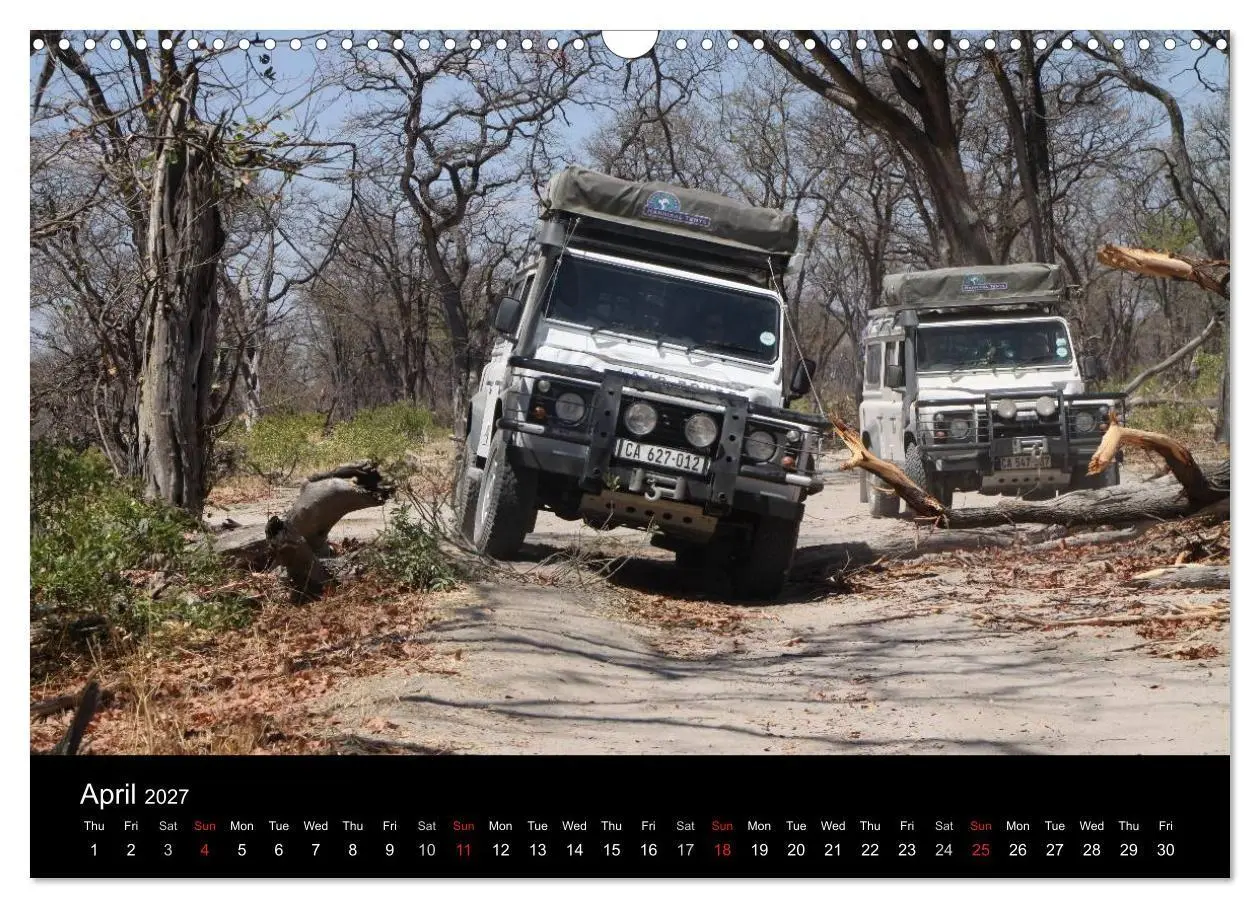 Bild: 9783594090596 | Off-road adventures in Africa (Wall Calendar 2027 DIN A3...