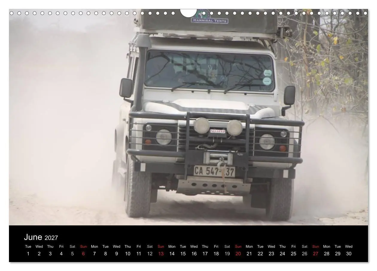 Bild: 9783594090596 | Off-road adventures in Africa (Wall Calendar 2027 DIN A3...