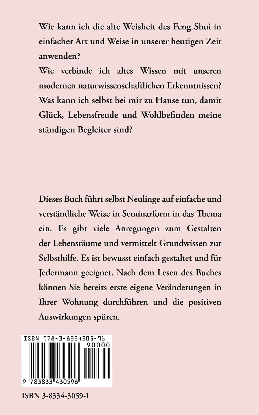 Rückseite: 9783833430596 | Feng Shui - Mensch und Raum in Verbindung | Andreas Bieler | Buch