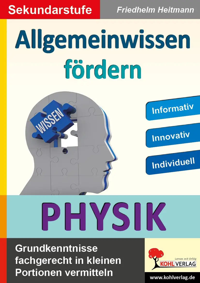 Cover: 9783955130596 | Allgemeinwissen fördern Physik | Friedhelm Heitmann | Buch | 92 S.