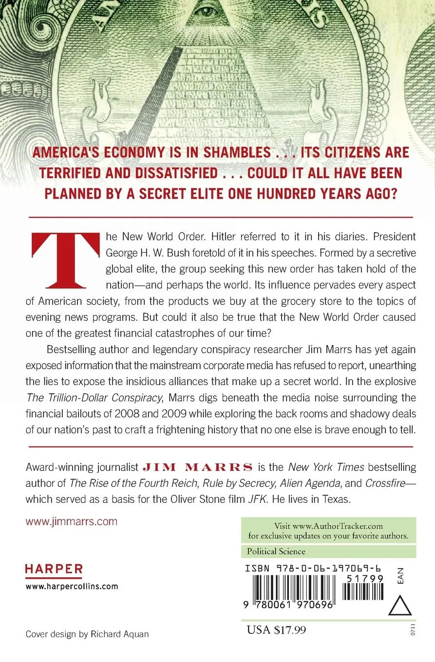 Rückseite: 9780061970696 | The Trillion-Dollar Conspiracy | Jim Marrs | Taschenbuch | Englisch