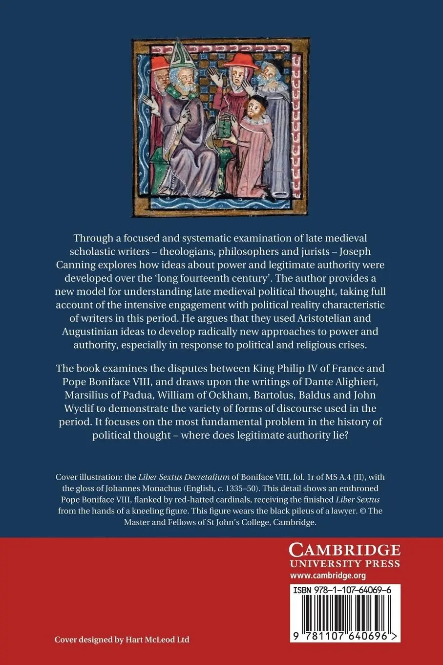 Rückseite: 9781107640696 | Ideas of Power in the Late Middle Ages, 1296-1417 | Joseph Canning