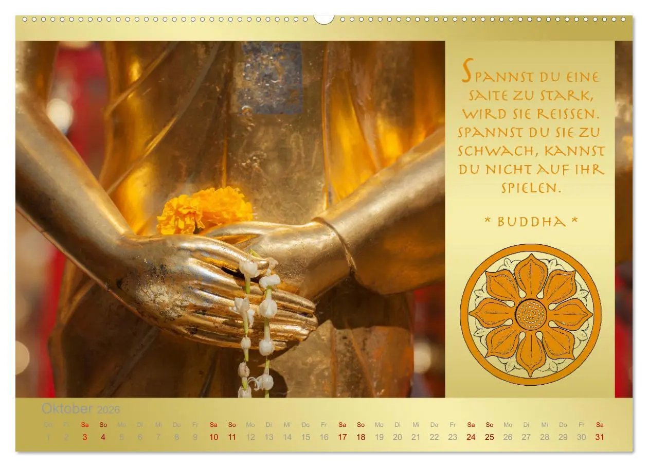 Bild: 9783457460696 | BUDDHA IM GLÜCK - Buddhistische Weisheiten (hochwertiger Premium...