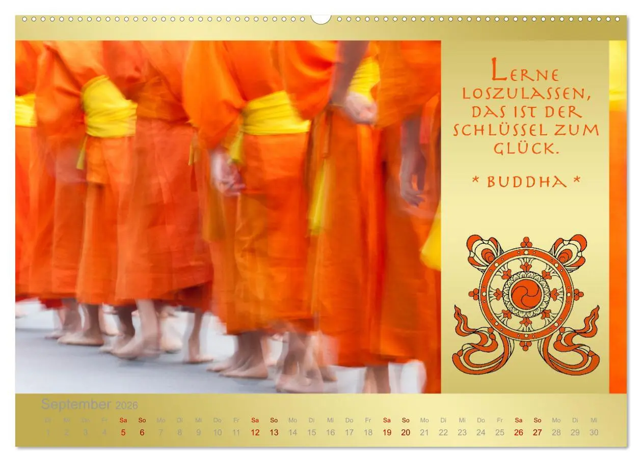 Bild: 9783457460696 | BUDDHA IM GLÜCK - Buddhistische Weisheiten (hochwertiger Premium...