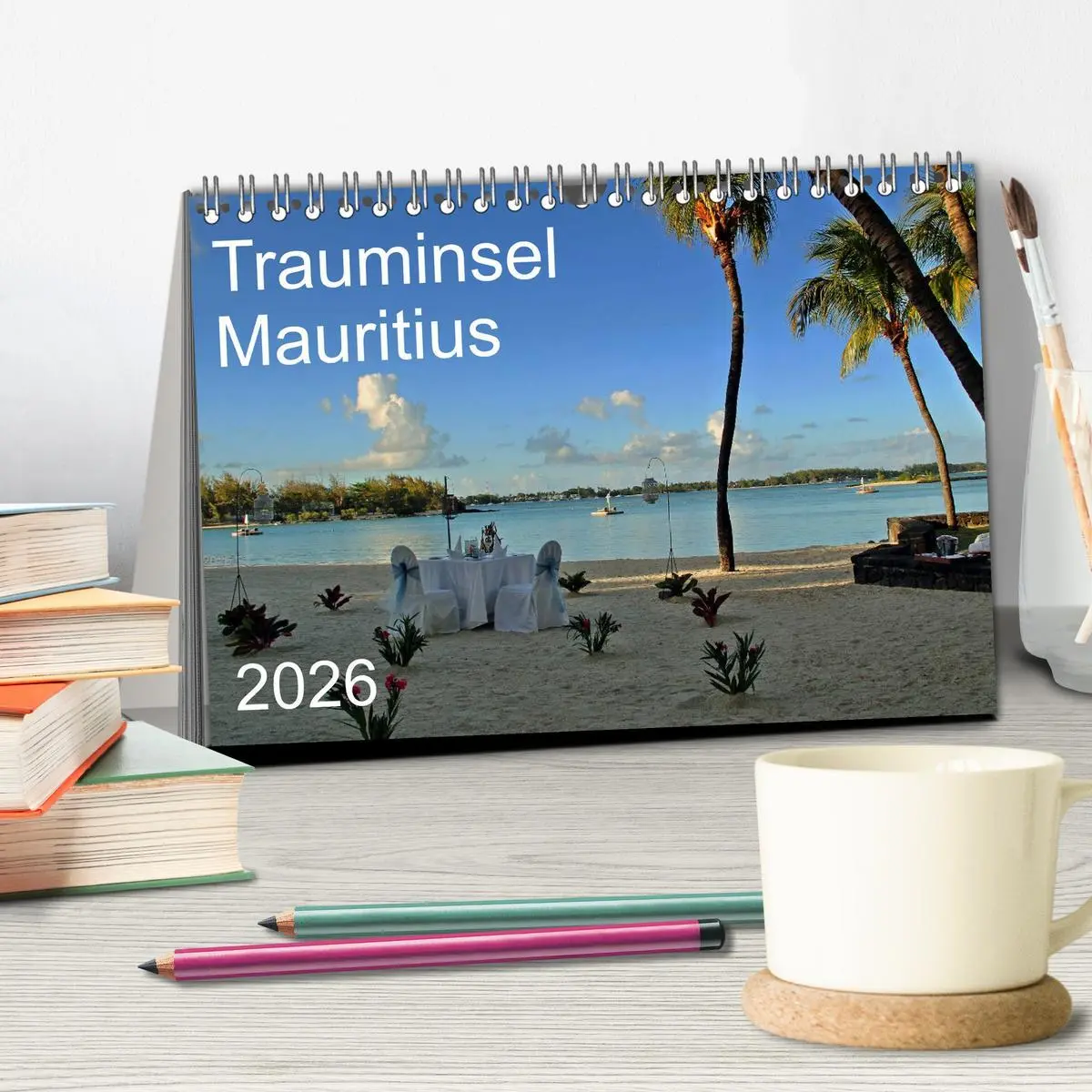 Bild: 9783516170696 | Trauminsel Mauritius (Tischkalender 2026 DIN A5 quer), CALVENDO...