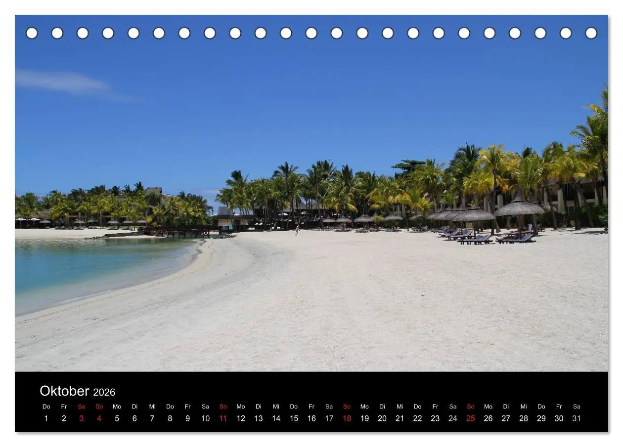 Bild: 9783516170696 | Trauminsel Mauritius (Tischkalender 2026 DIN A5 quer), CALVENDO...