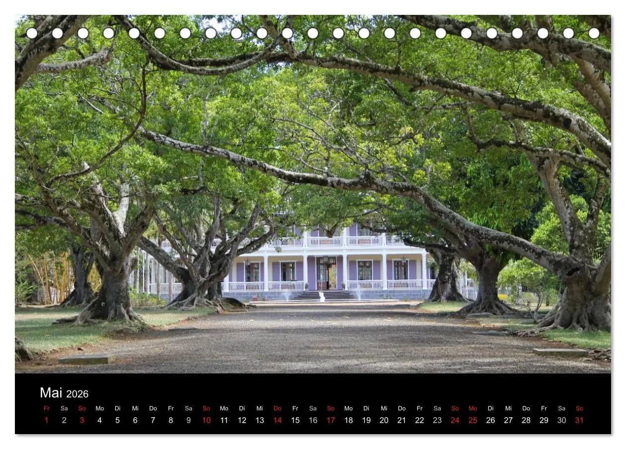 Bild: 9783516170696 | Trauminsel Mauritius (Tischkalender 2026 DIN A5 quer), CALVENDO...