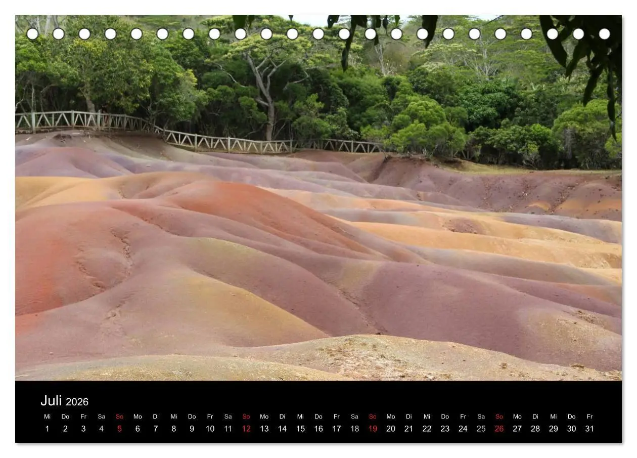 Bild: 9783516170696 | Trauminsel Mauritius (Tischkalender 2026 DIN A5 quer), CALVENDO...