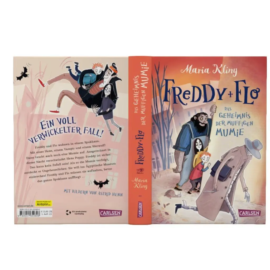 Bild: 9783551650696 | Freddy und Flo 2: Das Geheimnis der muffigen Mumie | Maria Kling