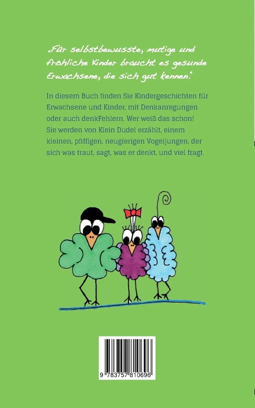 Rückseite: 9783757810696 | Gefühlsdudelei | Klein Dudel | Heike Gottschling-Wulf | Taschenbuch