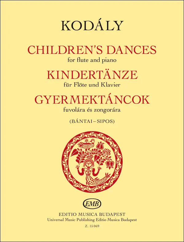 Cover: 9790080150696 | Children's Dances | Zoltan Kodaly | Buch + Einzelstimme(n) | Deutsch